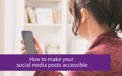 How to make social media posts accessible