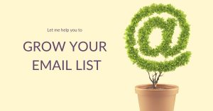 grow your email list