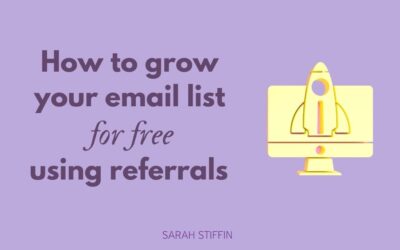 How to grow your email list for free using referrals